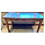 Vintage U.S. War Dept Chicago Ordnance Oak Table