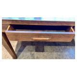 Vintage U.S. War Dept Chicago Ordnance Oak Table