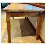 Vintage U.S. War Dept Chicago Ordnance Oak Table