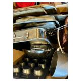 Pots & Pans - Assorted Stainless Steel Kitchen Cookware with Lids & Accessories