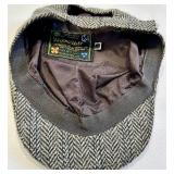 Kangol Cap 100% Wool Made in England, with 4 Wool Hats & 100% Cashmere Plaid Scarf