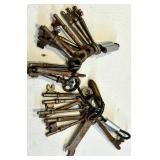 Antique Skeleton Keys Collection