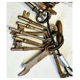 Antique Skeleton Keys Collection