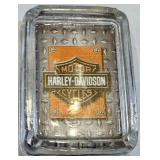 Harley-Davidson HOG Patch & Diamond-Plate Tray Collectible Box