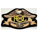 Harley-Davidson HOG Patch & Diamond-Plate Tray Collectible Box