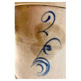 Vintage Red Wing Crock & 2 Gallon - 10 in H x 9.5 in Dia