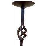 Wrought Iron Candle Holders 35 Inches Tall (Lot of 2)