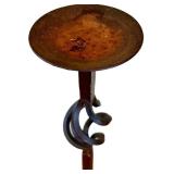 Wrought Iron Candle Holders 35 Inches Tall (Lot of 2)