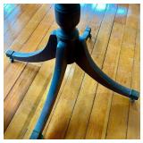 Round Pedestal Table with Drawer - 28-Inch Diameter, 27-Inch High