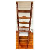 Ladder-Back Rocking Chair & Upholstered Seat