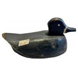 Three Wooden Duck Decoys on Base - Folk Art Carvings