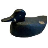 Three Wooden Duck Decoys on Base - Folk Art Carvings