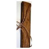 Three Wooden Duck Decoys on Base - Folk Art Carvings