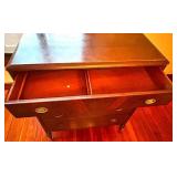Berkey & Gay Furniture 4-Drawer Chest - Dark Wood - 36 x 21 x 46 in
