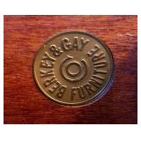 Berkey & Gay Furniture 4-Drawer Chest - Dark Wood - 36 x 21 x 46 in