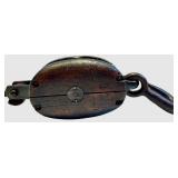Antique Pulley Block & Hook