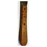 Machete - 25-Inch Blade & Wood Handle