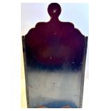 Hand-Painted Floral Magazine Rack & Framed Print & 2 Yellow Led Solar Lanterns