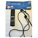 Samsung 55-Inch TV with Wall Mount & Remote