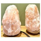 Himalayan Salt Lamps (Lot of 2)