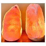 Himalayan Salt Lamps (Lot of 2)
