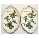 Villeroy & Boch Botanica Oval Plates - Vitro Porcelaine - 2-Piece Set