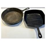 Cast Iron Pan Set - 2-Piece including Wagner and Emeril