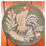 Chandler Four Corners Wool Hook Round Chair Cushions - 14" Round