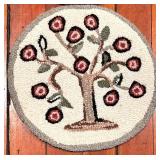 Chandler Four Corners Wool Hook Round Chair Cushions - 14" Round