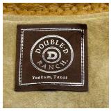 Double D Ranch Leather Studded Jacket & Wide Studded Belt - Yokum, Texas