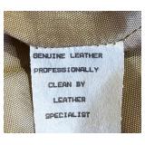 Double D Ranch Leather Studded Jacket & Wide Studded Belt - Yokum, Texas