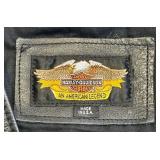 Harley-Davidson Leather Vest with Eagle Patch
