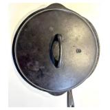Dutch Oven Cast Iron - 12-Inch with Lid