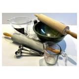 OXO SoftWorks Measuring Cup & Spoons Set with Mixing Bowl & Rolling Pins