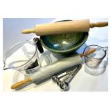 OXO SoftWorks Measuring Cup & Spoons Set with Mixing Bowl & Rolling Pins