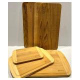 Bamboo Wood Cutting Boards and Cedar Planks for Cooking