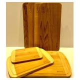 Bamboo Wood Cutting Boards and Cedar Planks for Cooking