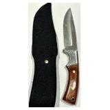 Assorted Knives including Frost Cutlery Rainbow-Handle Pocket Knife w/ Sheath - Stainless Steel