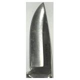 Assorted Knives including Frost Cutlery Rainbow-Handle Pocket Knife w/ Sheath - Stainless Steel