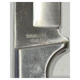 Assorted Knives including Frost Cutlery Rainbow-Handle Pocket Knife w/ Sheath - Stainless Steel