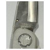 Assorted Knives including Frost Cutlery Rainbow-Handle Pocket Knife w/ Sheath - Stainless Steel