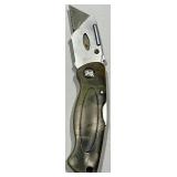 Assorted Knives including Frost Cutlery Rainbow-Handle Pocket Knife w/ Sheath - Stainless Steel