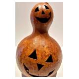 Jack-O-Lantern Gourds - 4 Decorative Pumpkins
