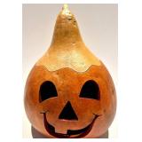 Jack-O-Lantern Gourds - 4 Decorative Pumpkins