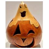 Jack-O-Lantern Gourds - 4 Decorative Pumpkins