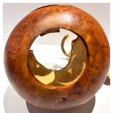 Jack-O-Lantern Gourds - 4 Decorative Pumpkins