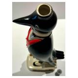 Vintage Old Crow Penguin Decanter