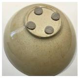 Red Wing Speckled Bowl - Blue Glass Fishing Globe with Placemats