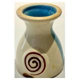 Vase, Woven Basket with 3 Votive Holders, 4 Sandstone Coasters & Egg Cup