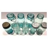 Ball Perfect Mason Jars - Lot of 9